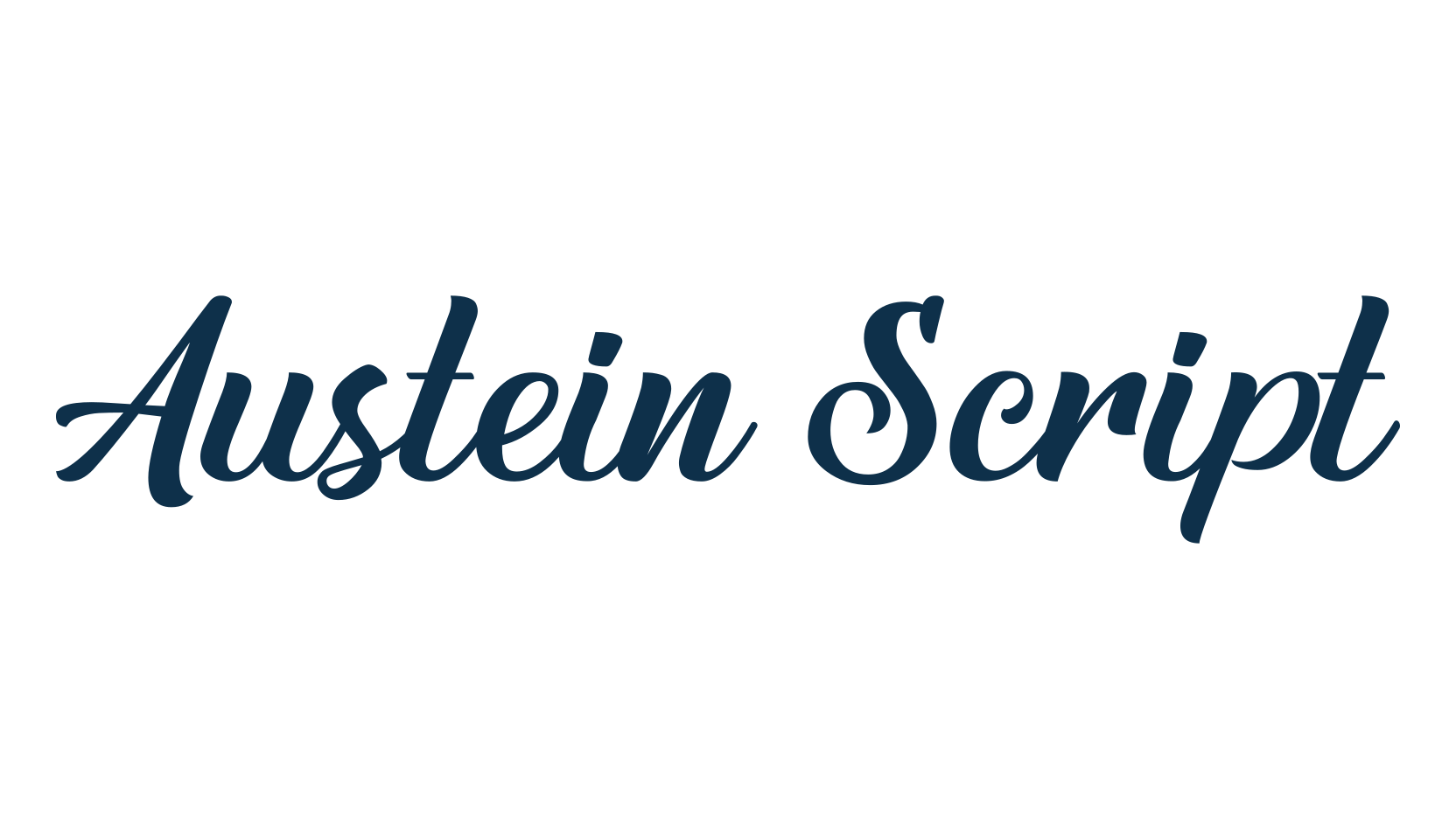 Austein Script, script calligraphy fancy decorative font preview