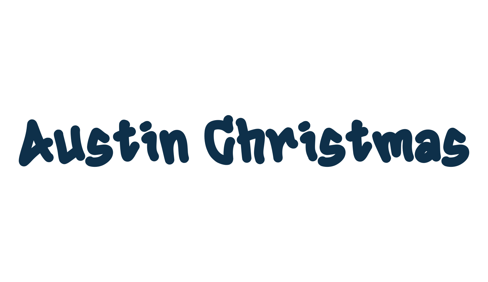 Austin Christmas, script graffiti fancy decorative calligraphy font preview