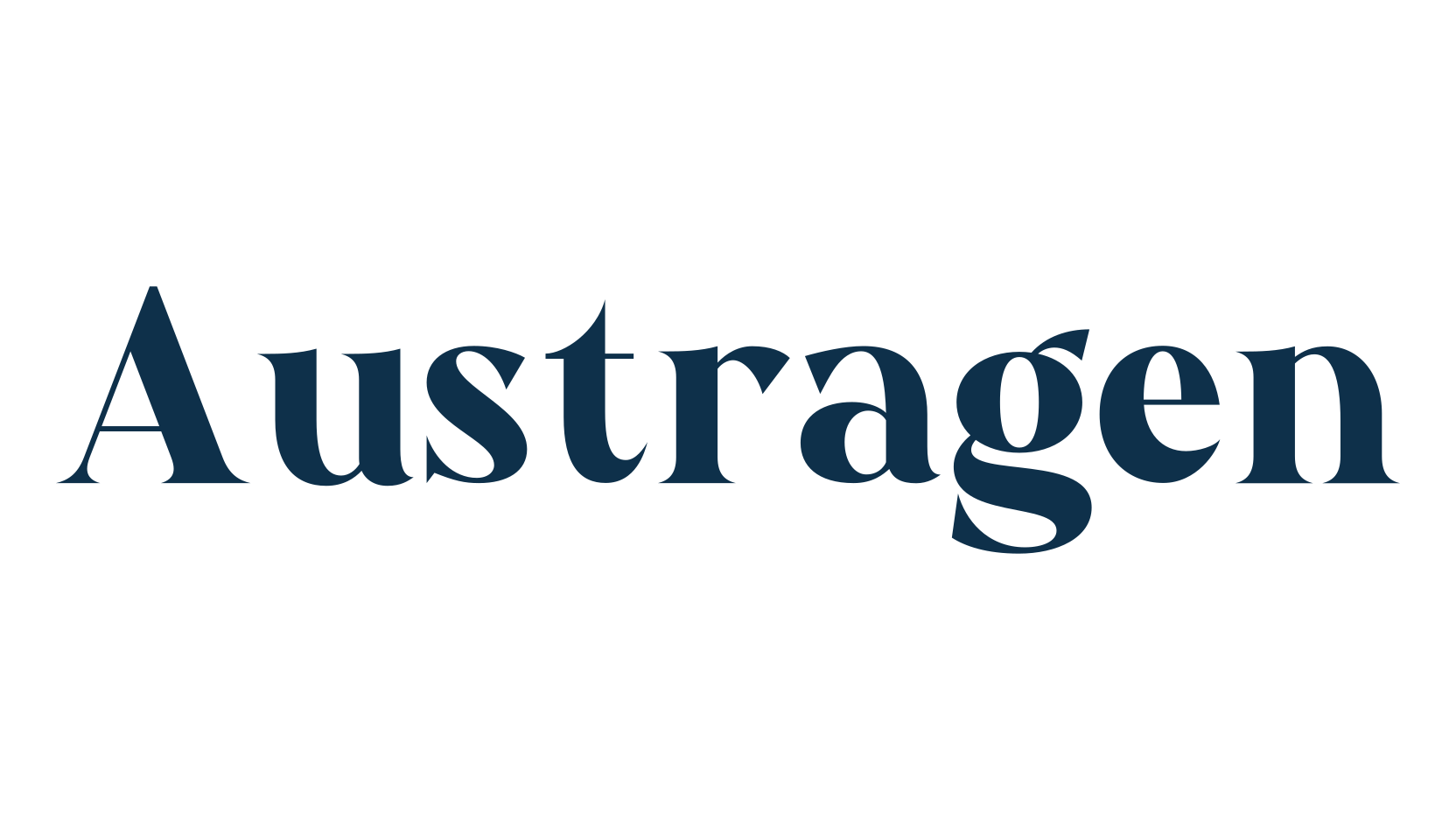 Austragen, basic serif font preview