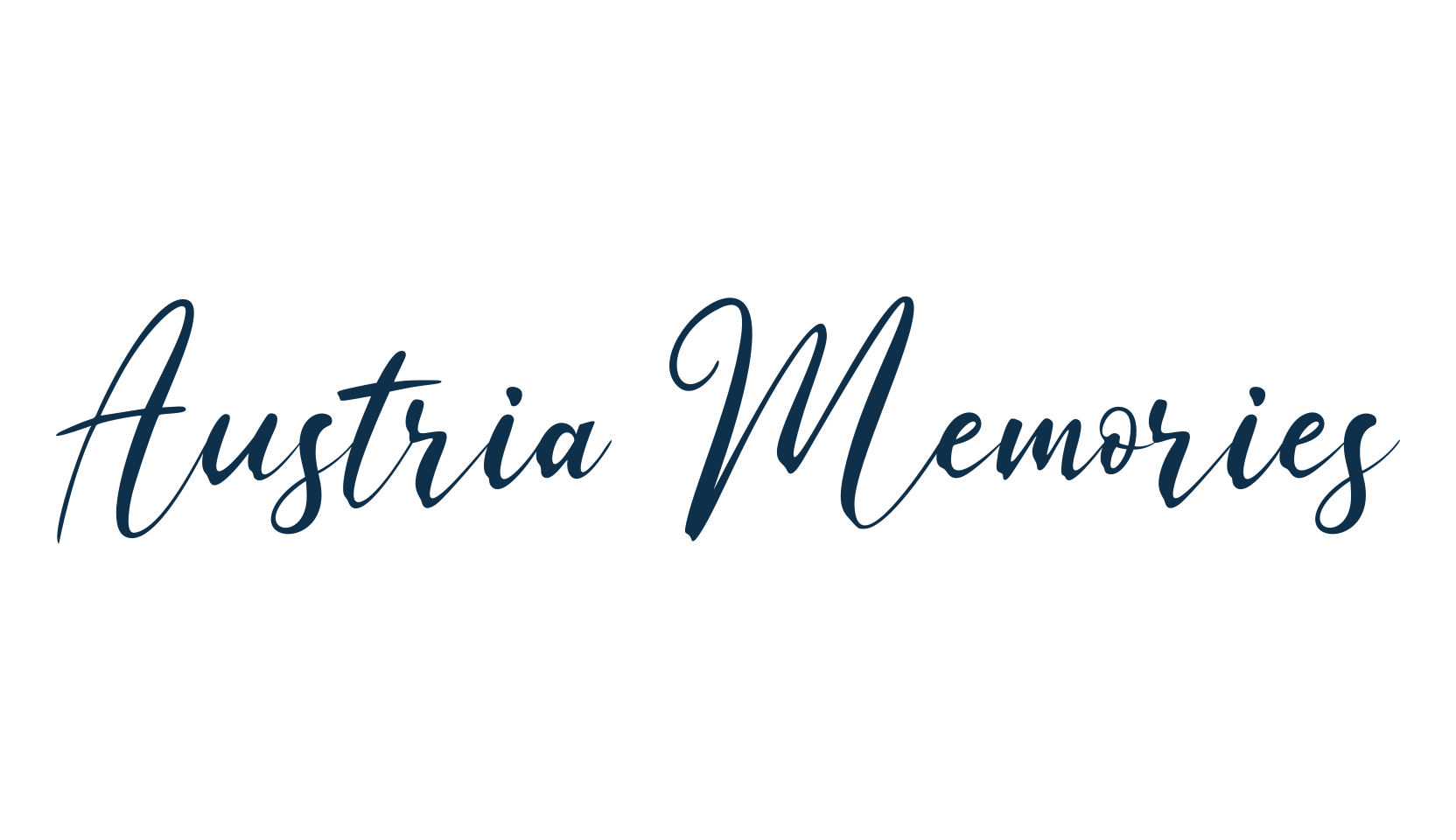 Austria Memories, script calligraphy fancy decorative font preview