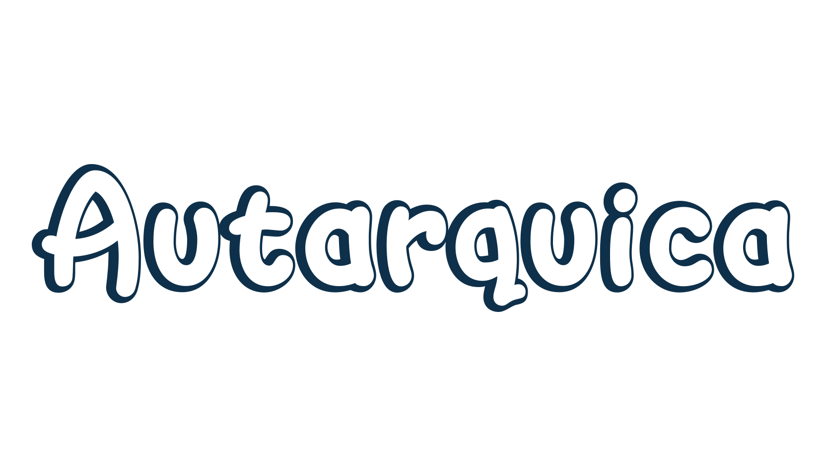 Autarquica, fancy cartoon decorative comic font preview