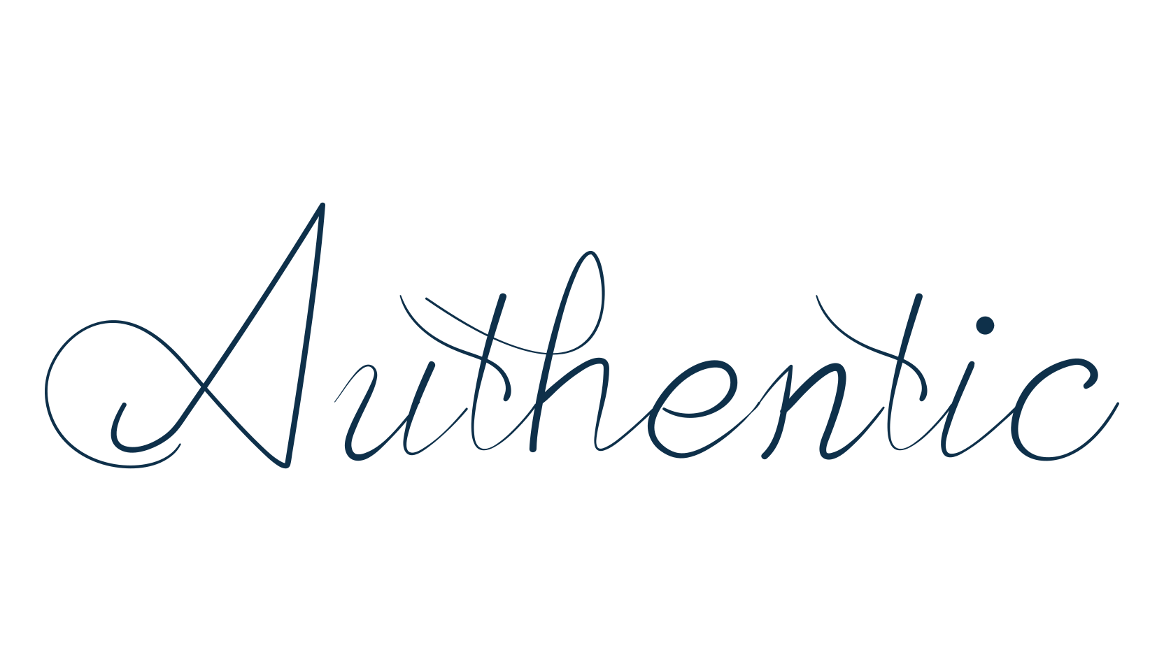 Authentic (authentic-3), display market font preview