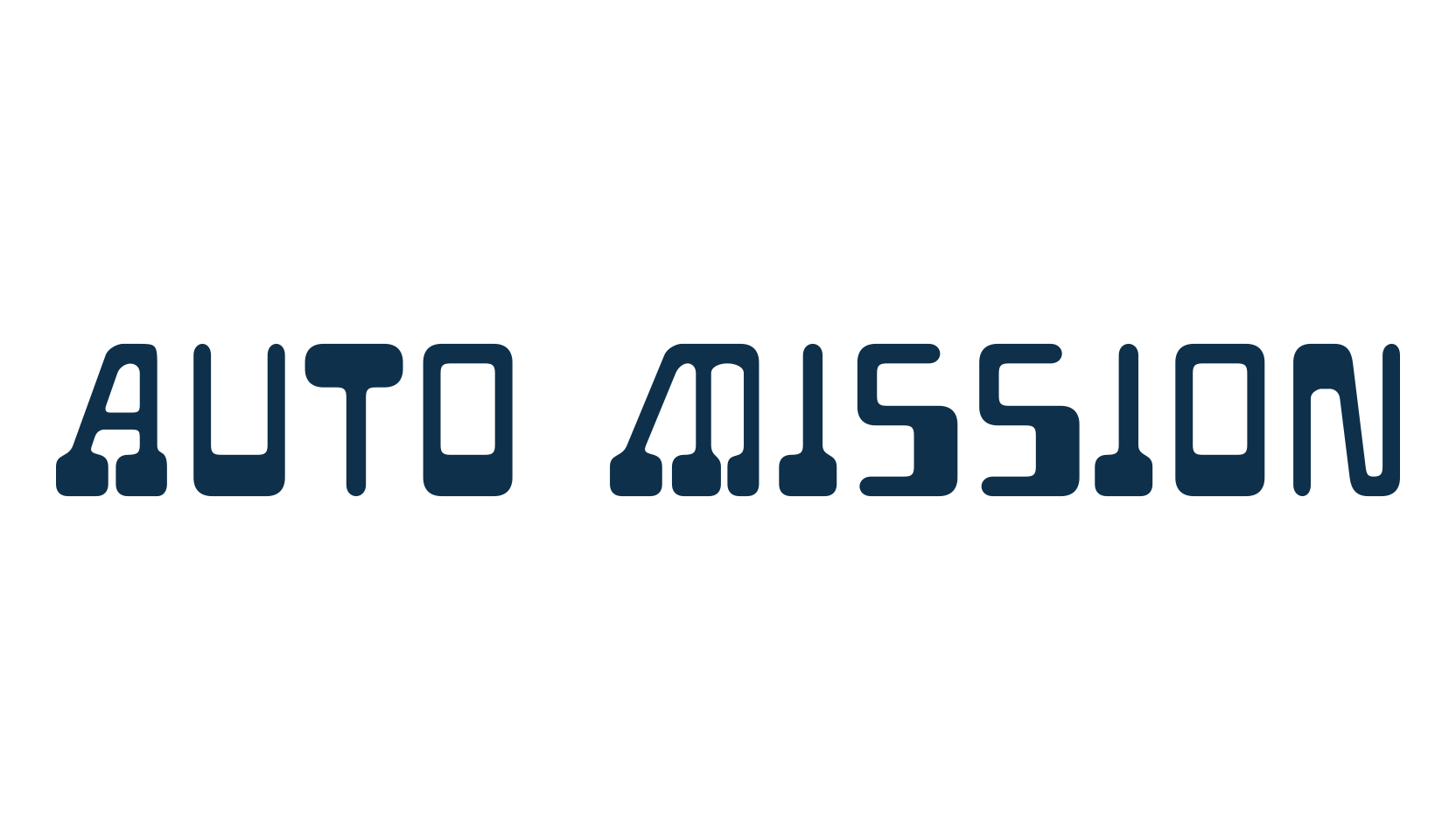 Auto Mission, fancy various techno sci-fi font preview