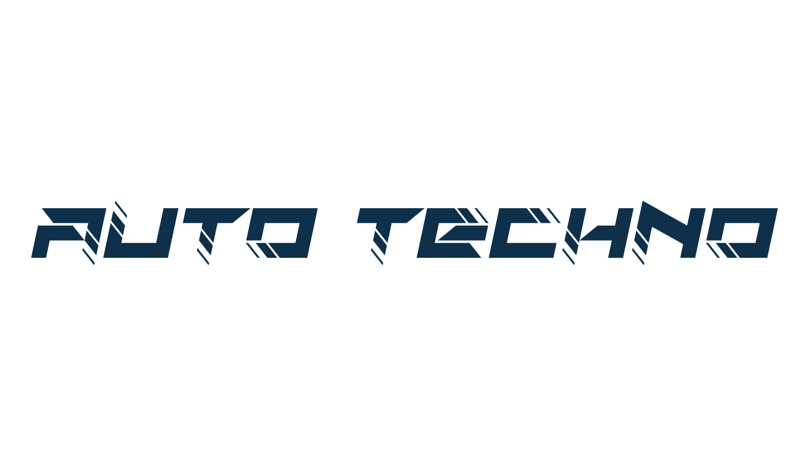 Auto Techno, fancy various techno sci-fi font preview
