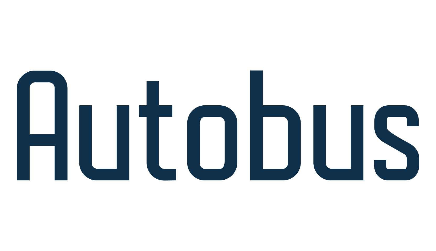 Autobus, basic sans serif font preview