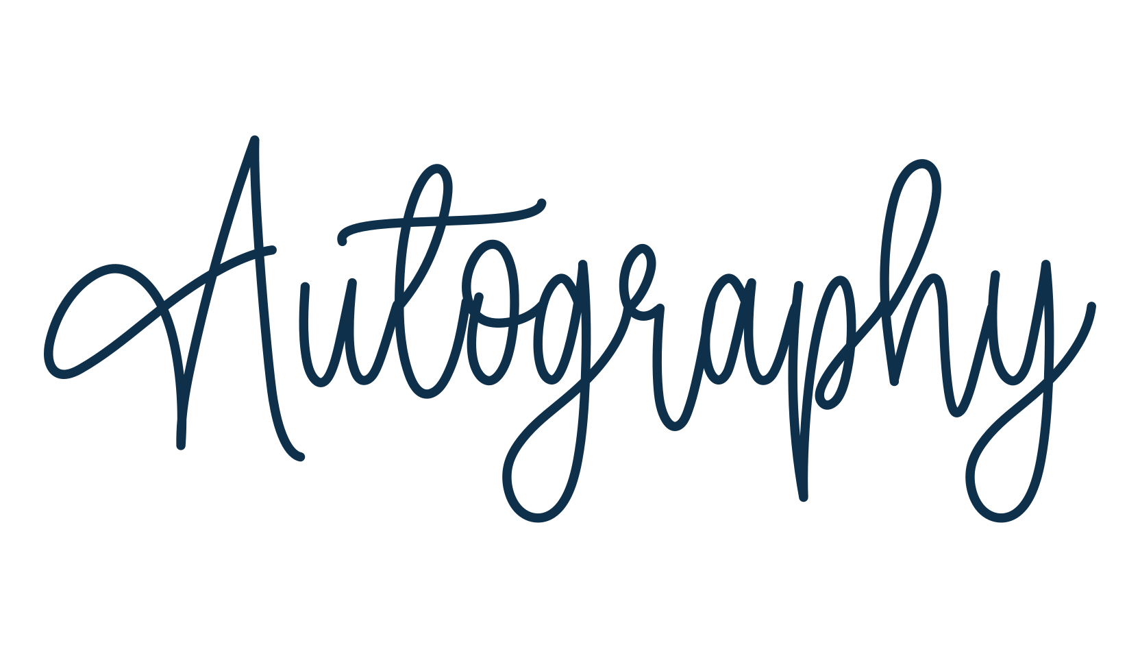 Autography (autography-6), handwriting font preview