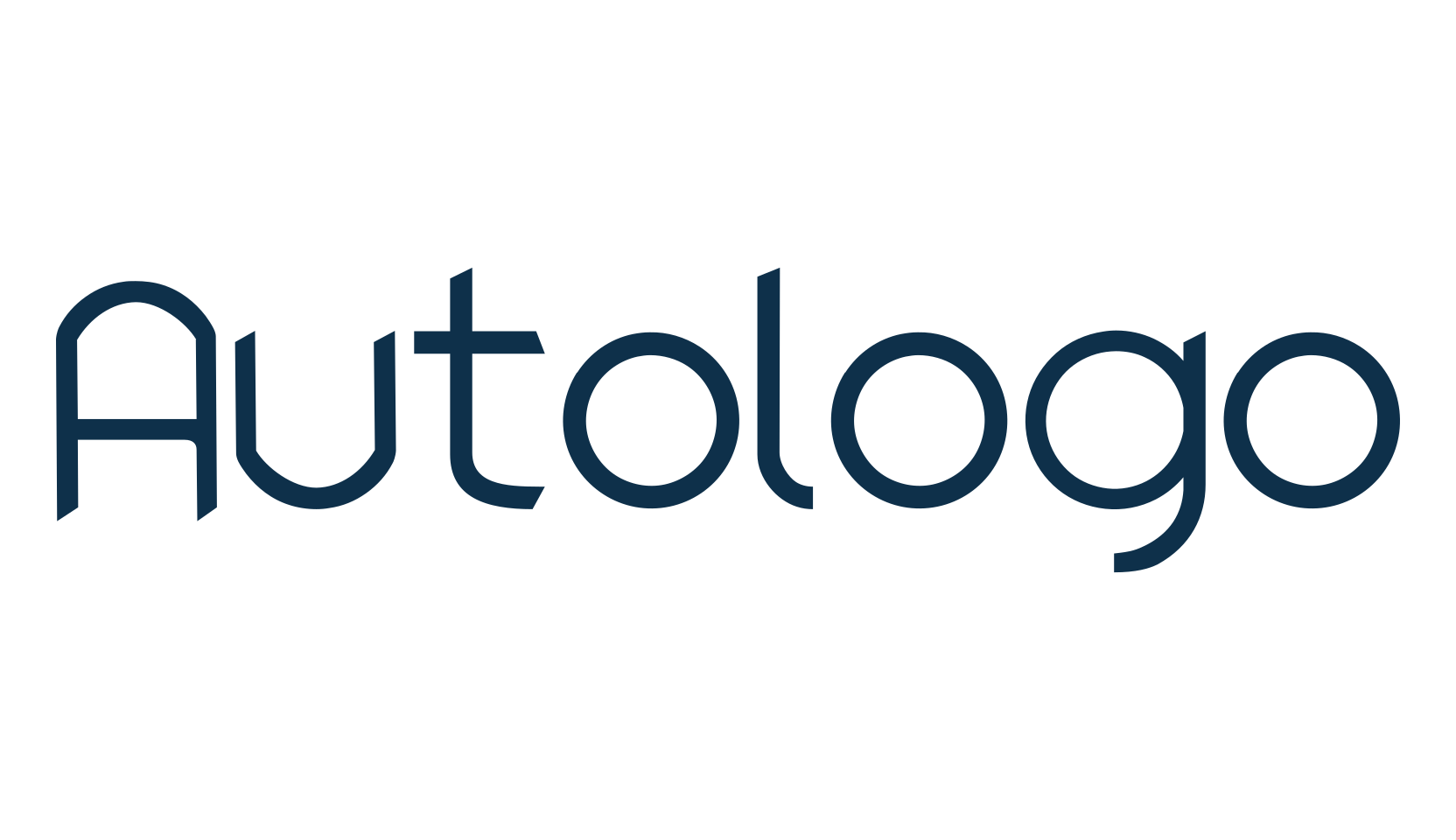 Autologo, various font preview