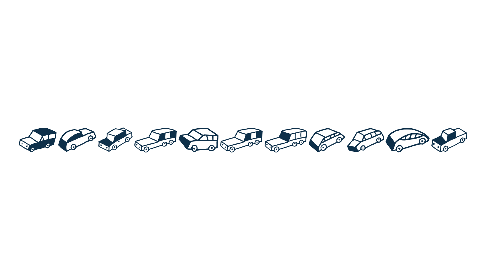 Automobiles, fancy decorative font preview