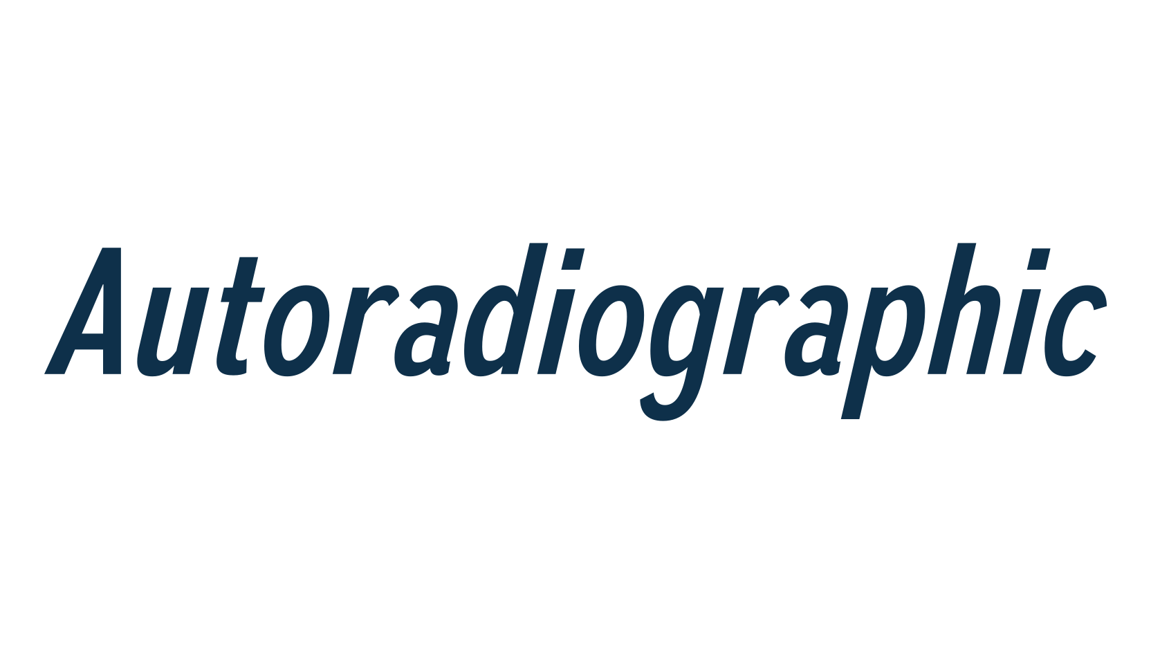 Autoradiographic, basic sans serif font preview