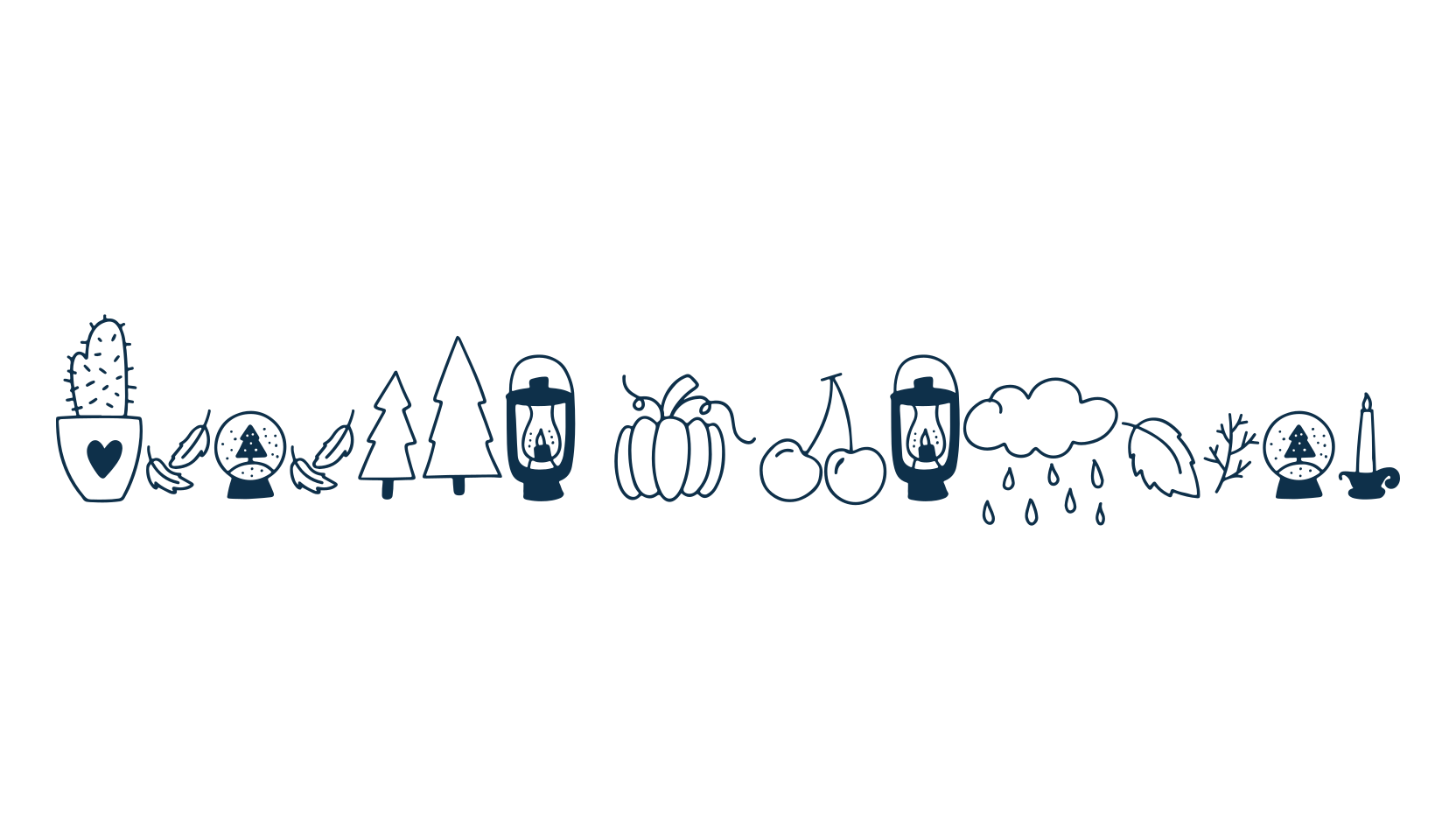 Autumn Dingbats, display market font preview