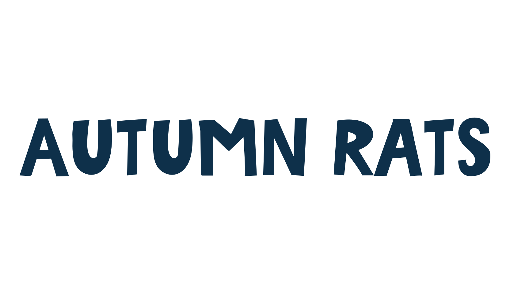 Autumn Rats, various font preview