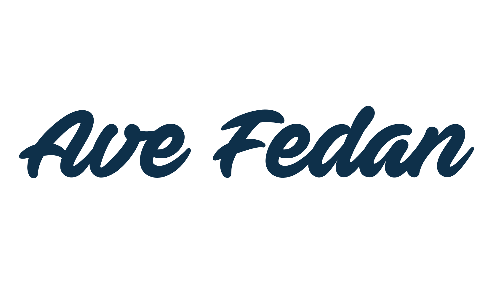 Ave Fedan, old school font preview