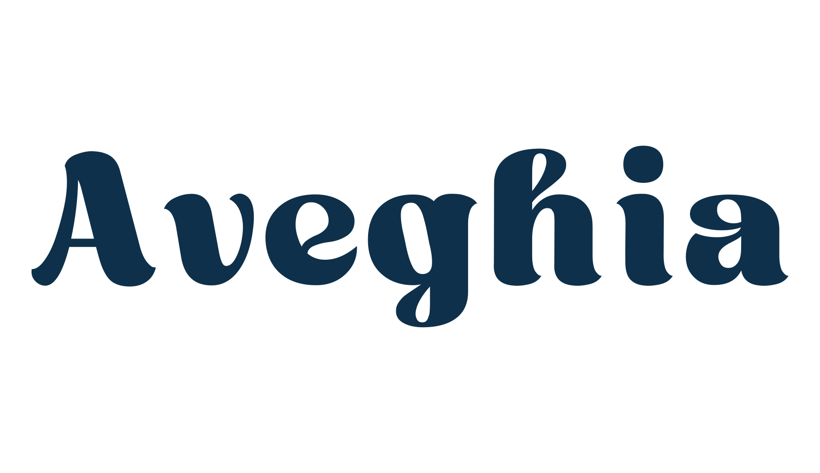 Aveghia, fancy various decorative font preview