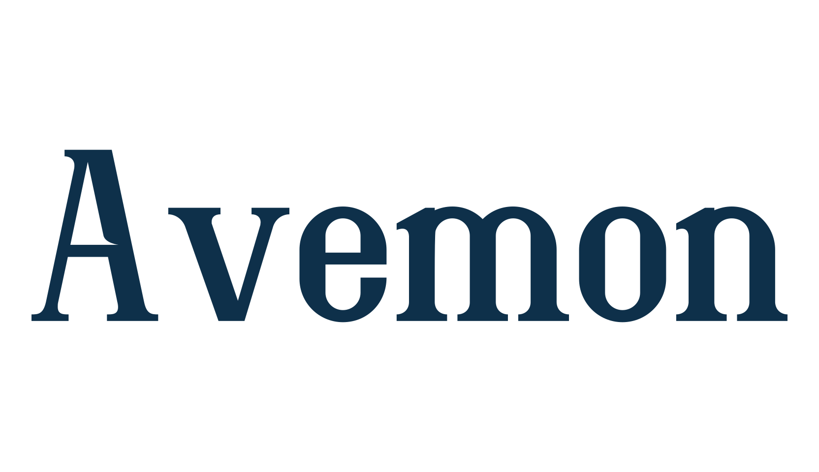 Avemon, basic serif font preview