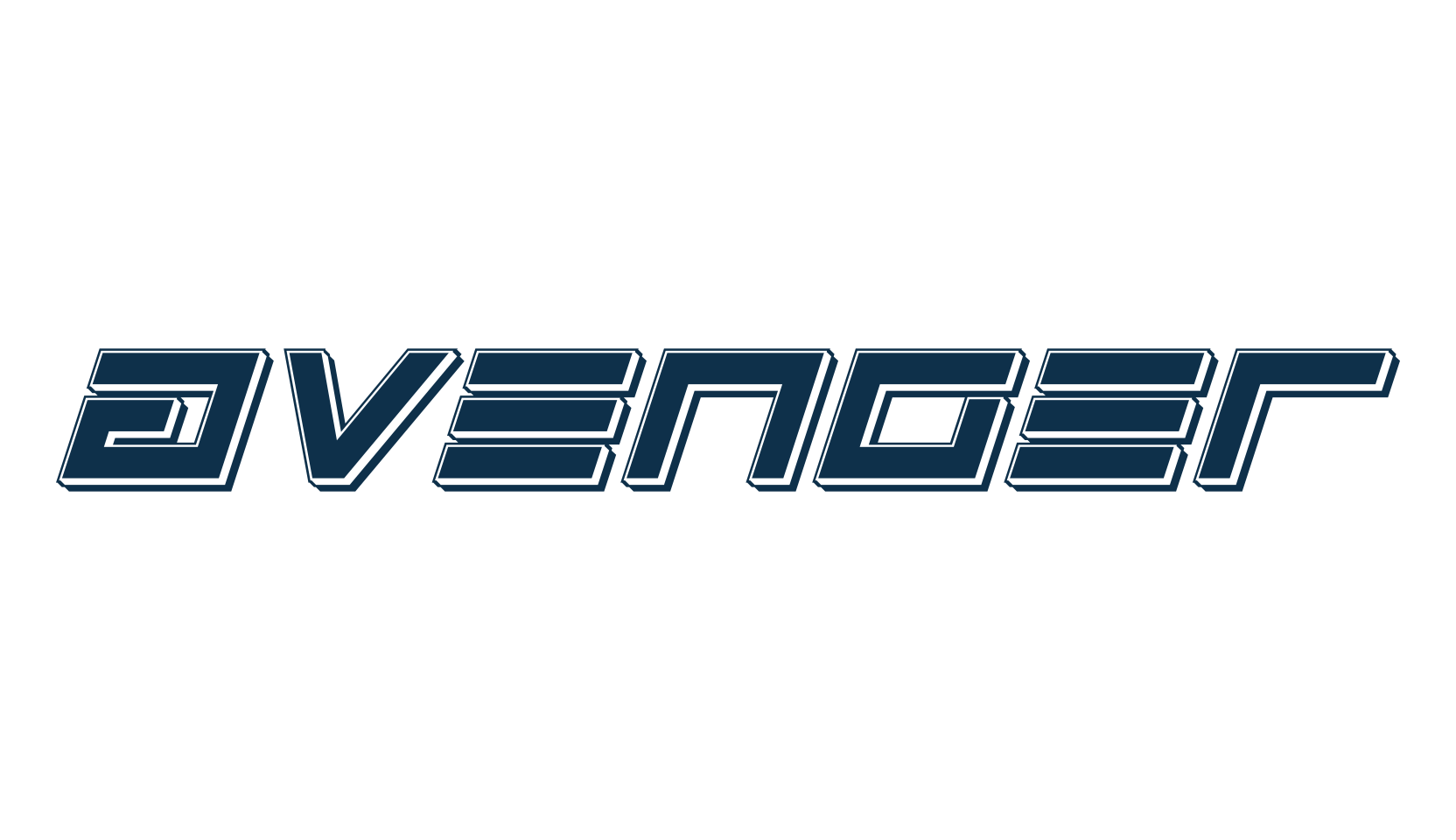 Avenger, square font preview