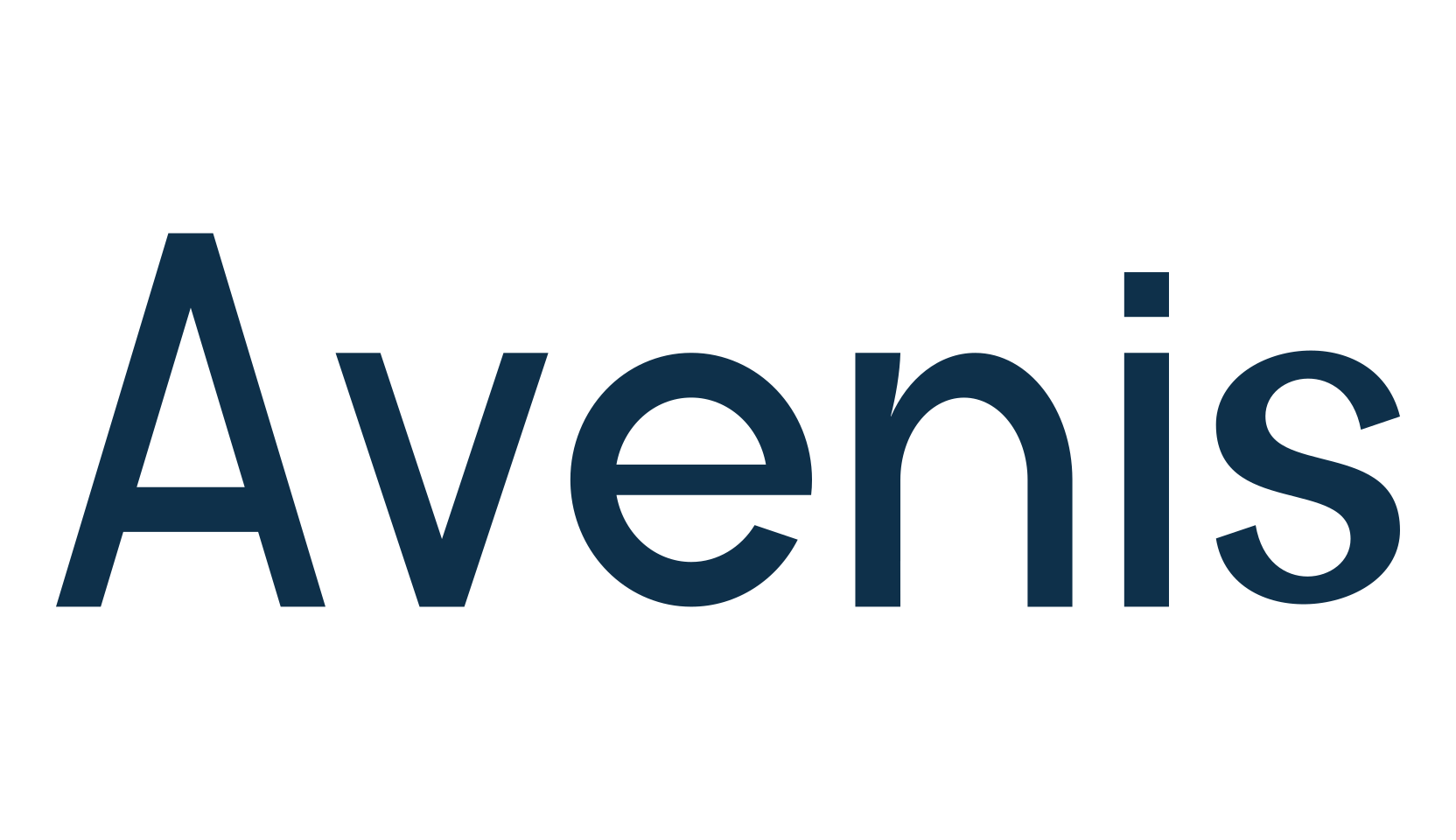 Avenis, basic sans serif font preview