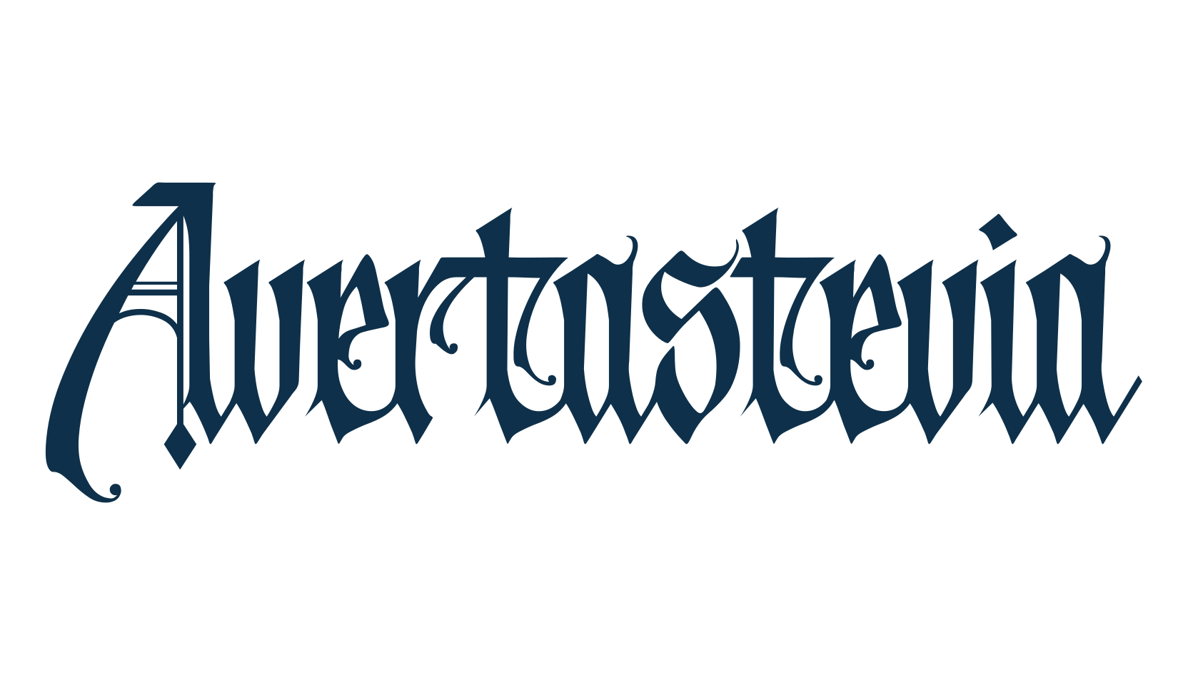 Avertastevia, fancy various gothic font preview