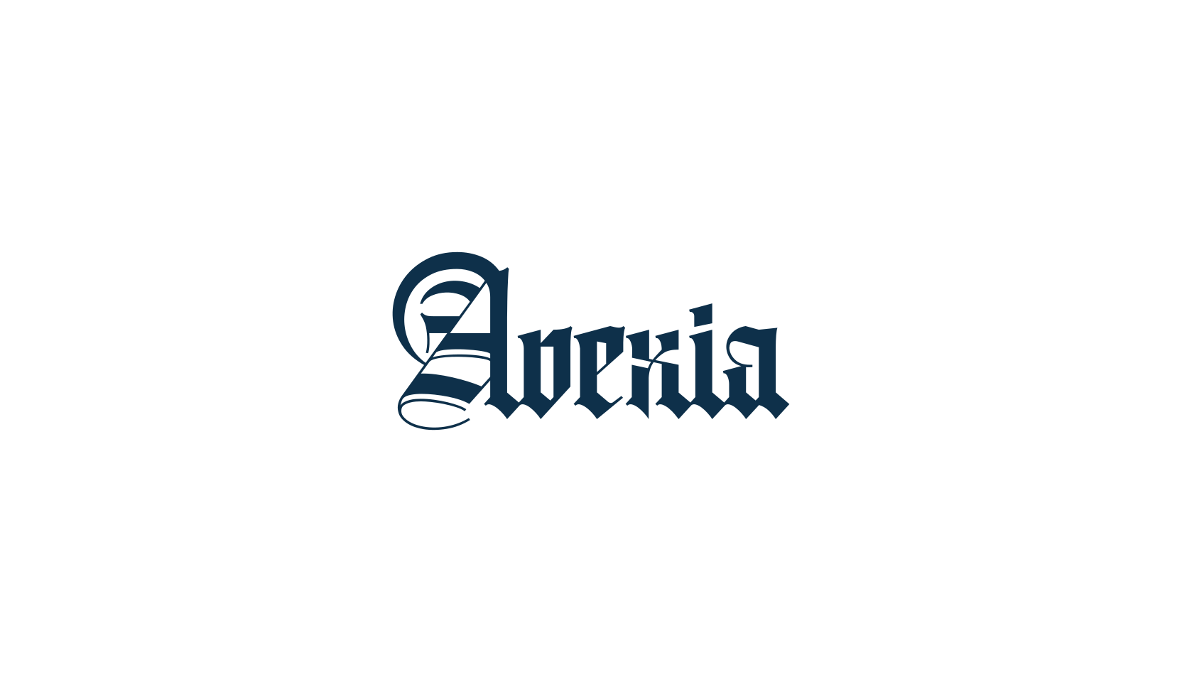 Avexia, gothic modern font preview