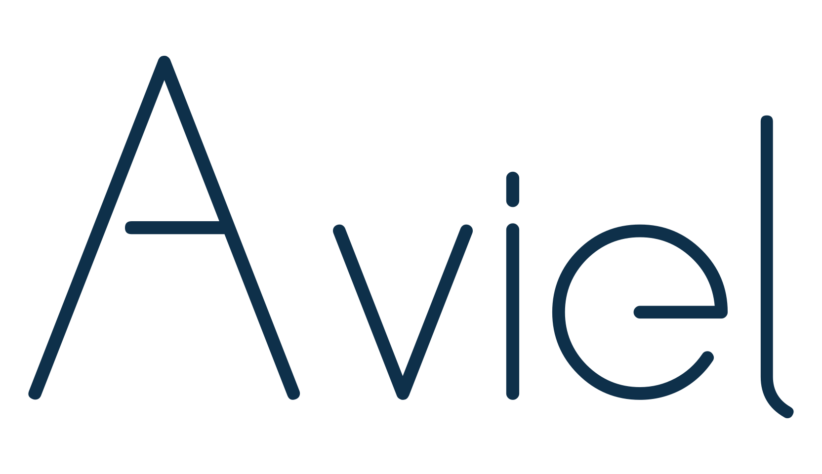 Aviel, basic sans serif font preview