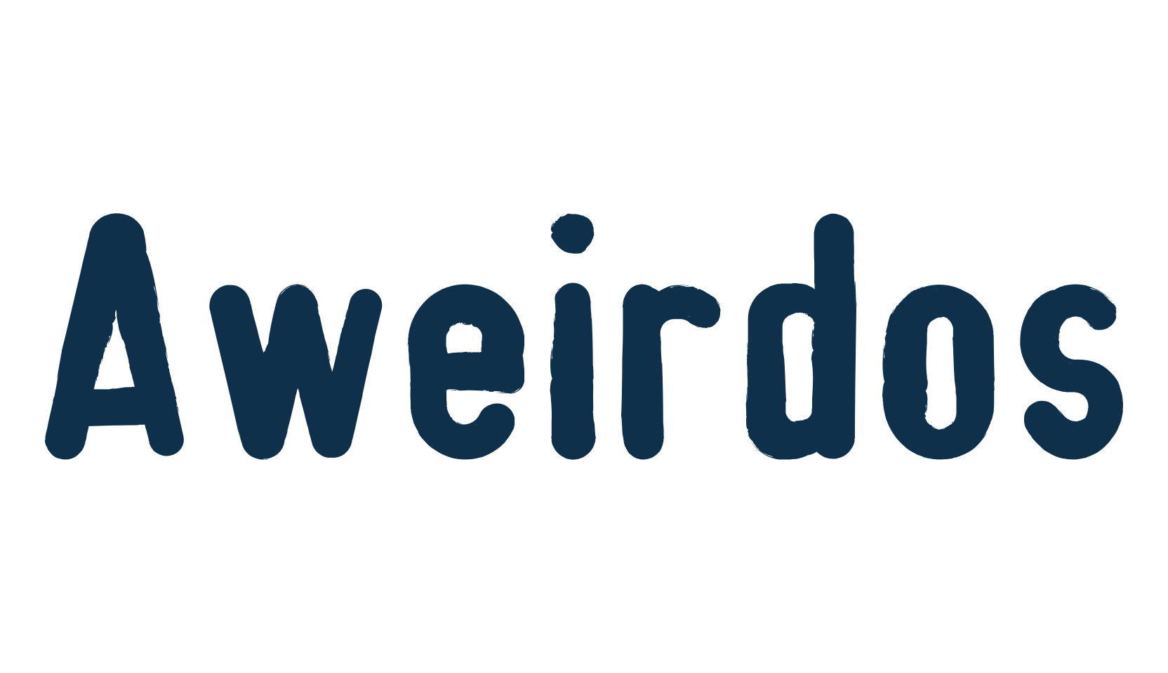 Aweirdos, various font preview
