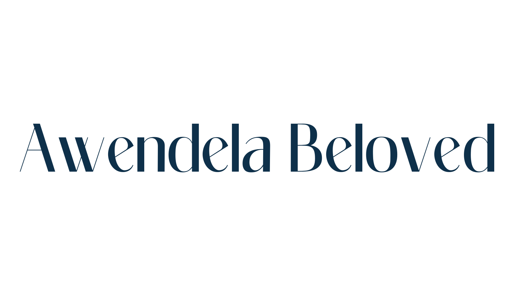 Awendela Beloved, basic sans serif font preview