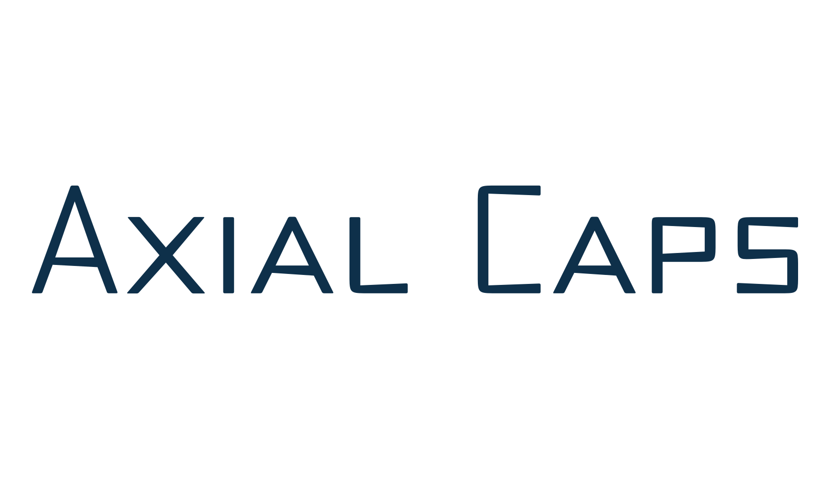 Axial Caps, fancy various decorative font preview