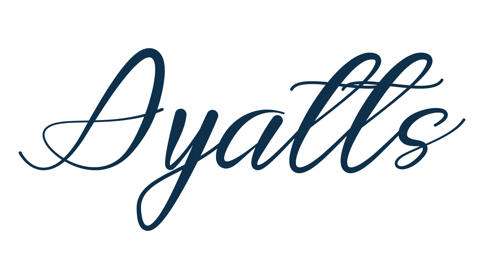 Ayatts, script calligraphy fancy decorative font preview