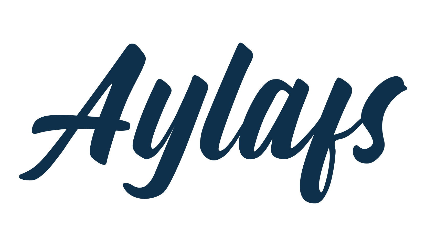 Aylafs, fancy various decorative script calligraphy font preview