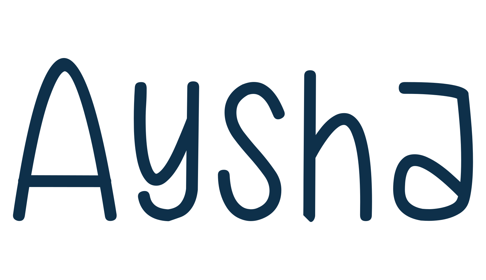 Aysha, fancy decorative font preview