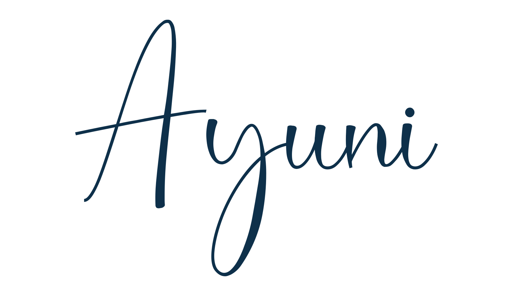 Ayuni, script calligraphy fancy decorative font preview