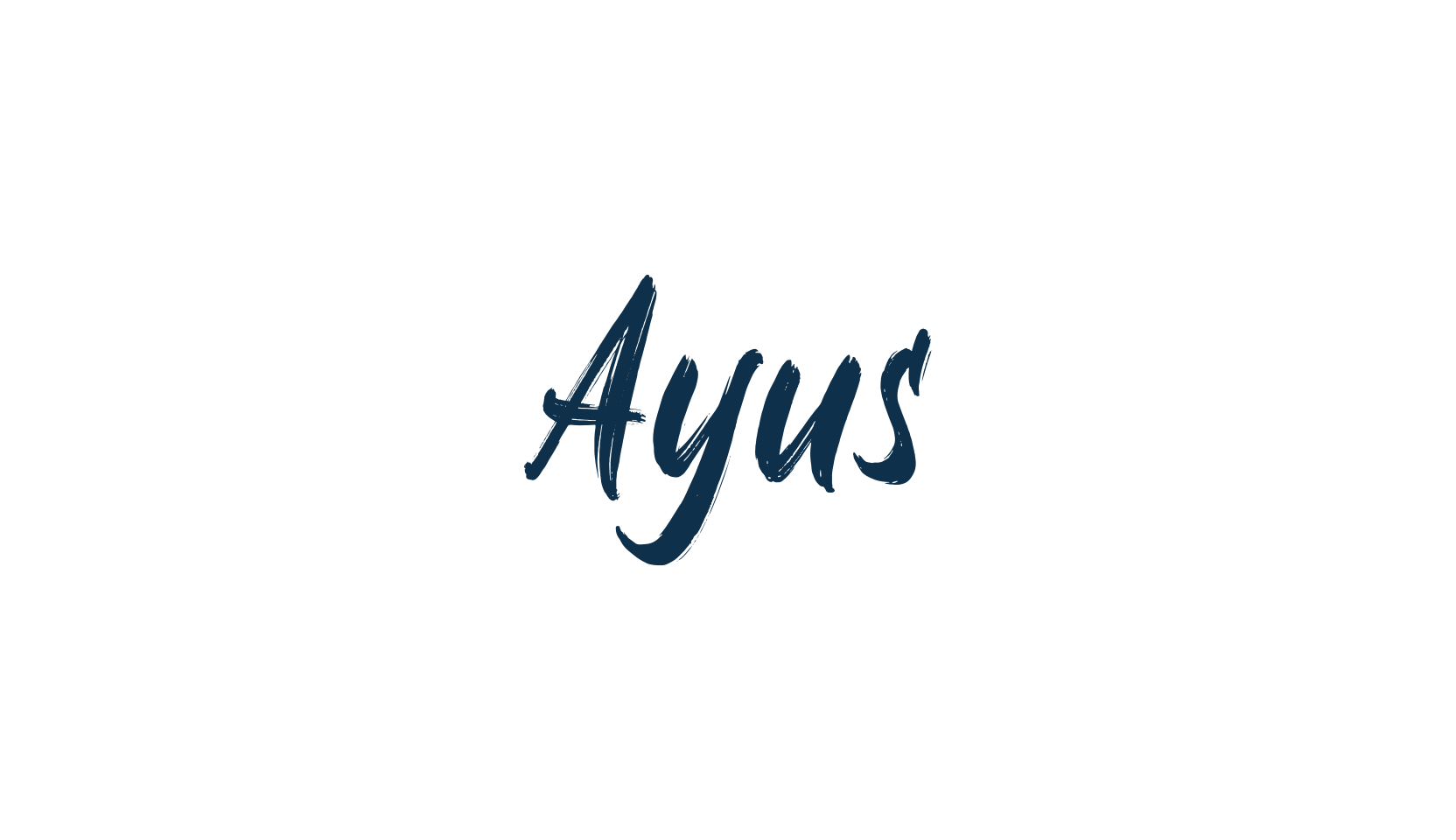 Ayus, script brush fancy decorative calligraphy font preview