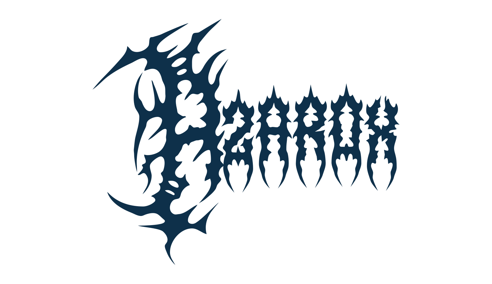 Azarox, gothic modern font preview