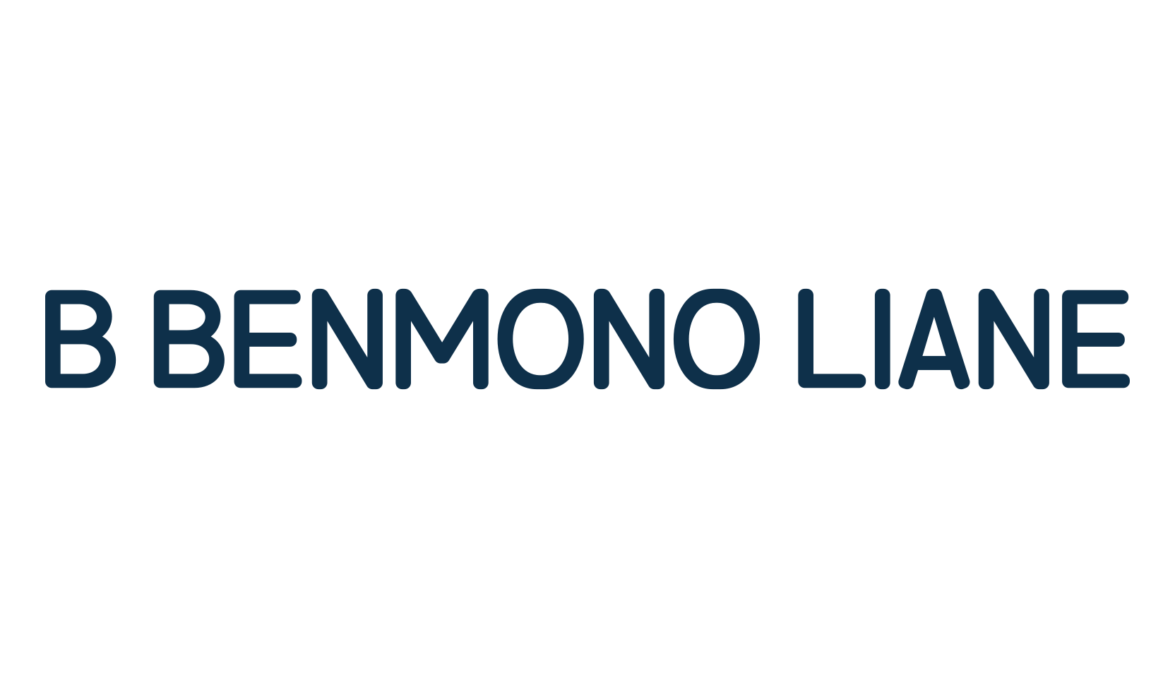 B Benmono Liane, sans serif font preview