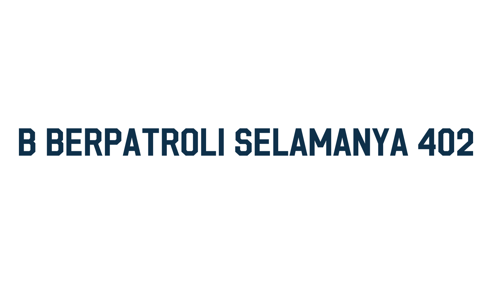 b Berpatroli Selamanya 402, fancy old school decorative font preview