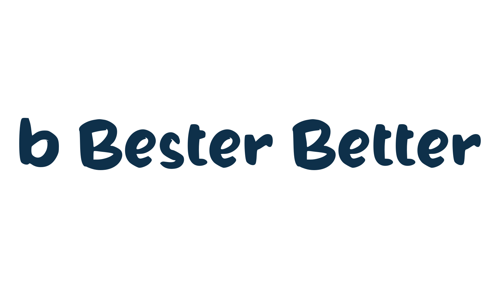 b Bester Better, display market font preview