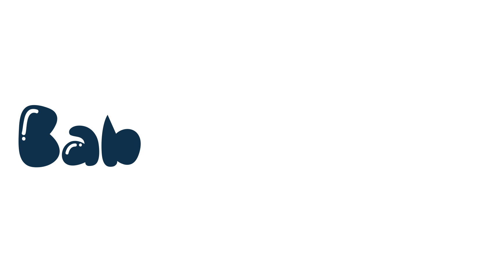 Babel Gamee, cartoon font preview