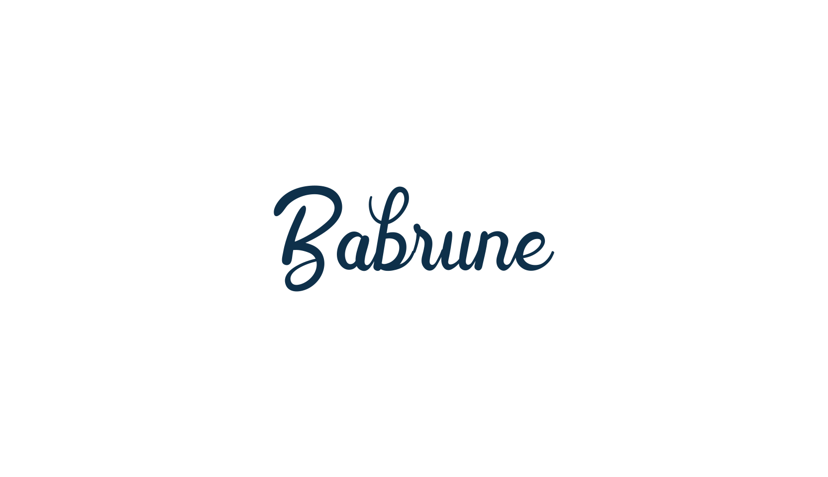 Babrune, various font preview