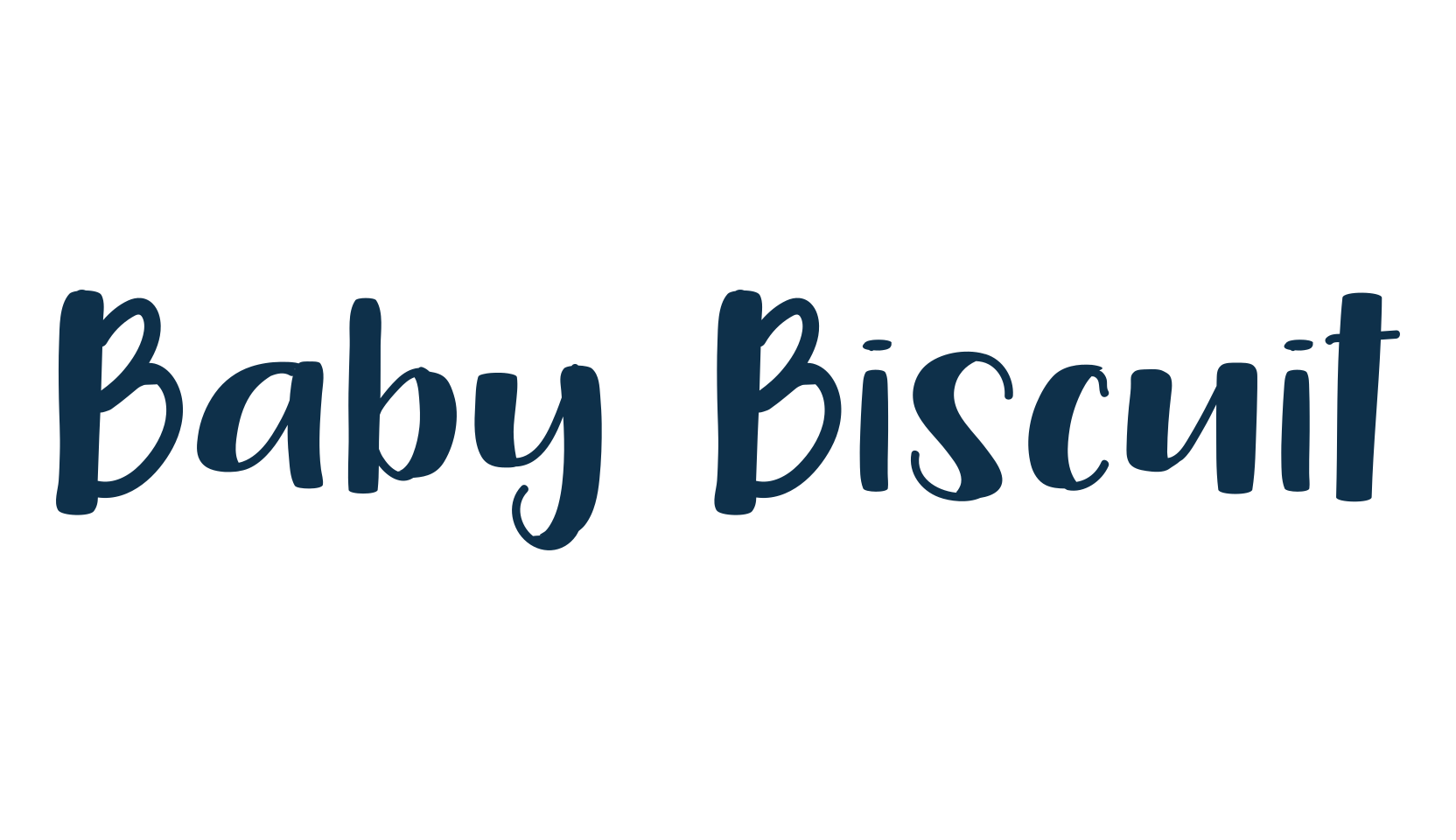 Baby Biscuit, fancy various decorative script calligraphy font preview