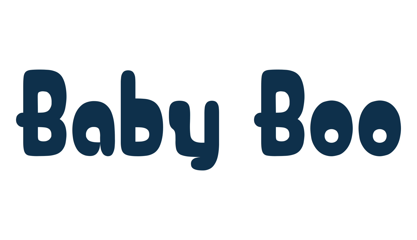 Baby Boo, fancy groovy decorative font preview