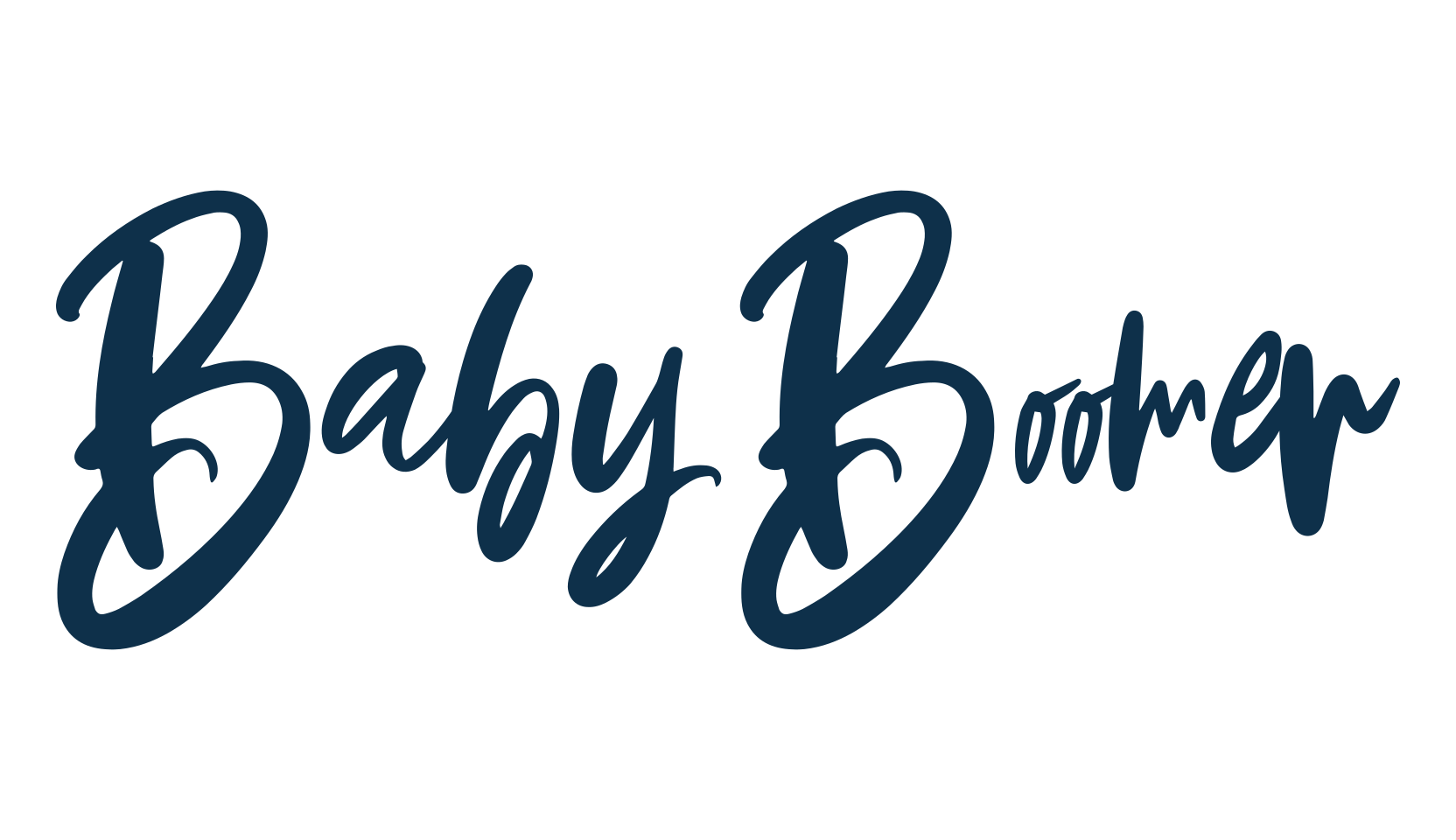 Baby Boomer, handwriting font preview