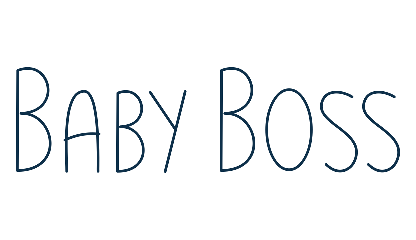 Baby Boss (baby-boss), script handwritten fancy decorative calligraphy font preview