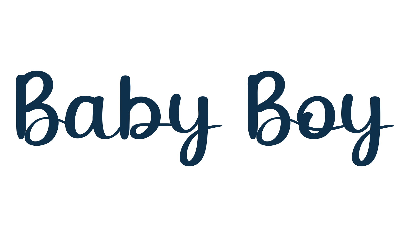 Baby Boy (baby-boy-3), fancy various decorative script calligraphy font preview