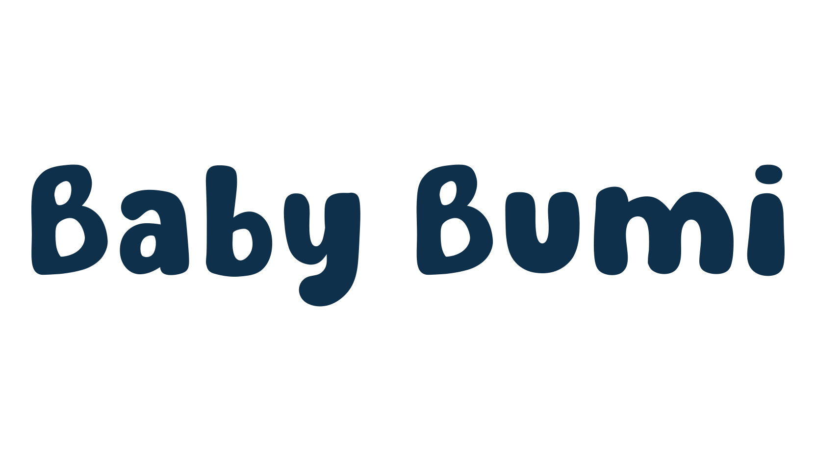 Baby Bumi, fancy cartoon decorative font preview