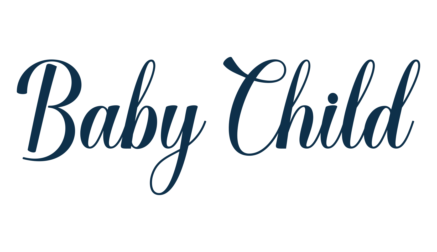 Baby Child (baby-child-2), script calligraphy fancy decorative font preview