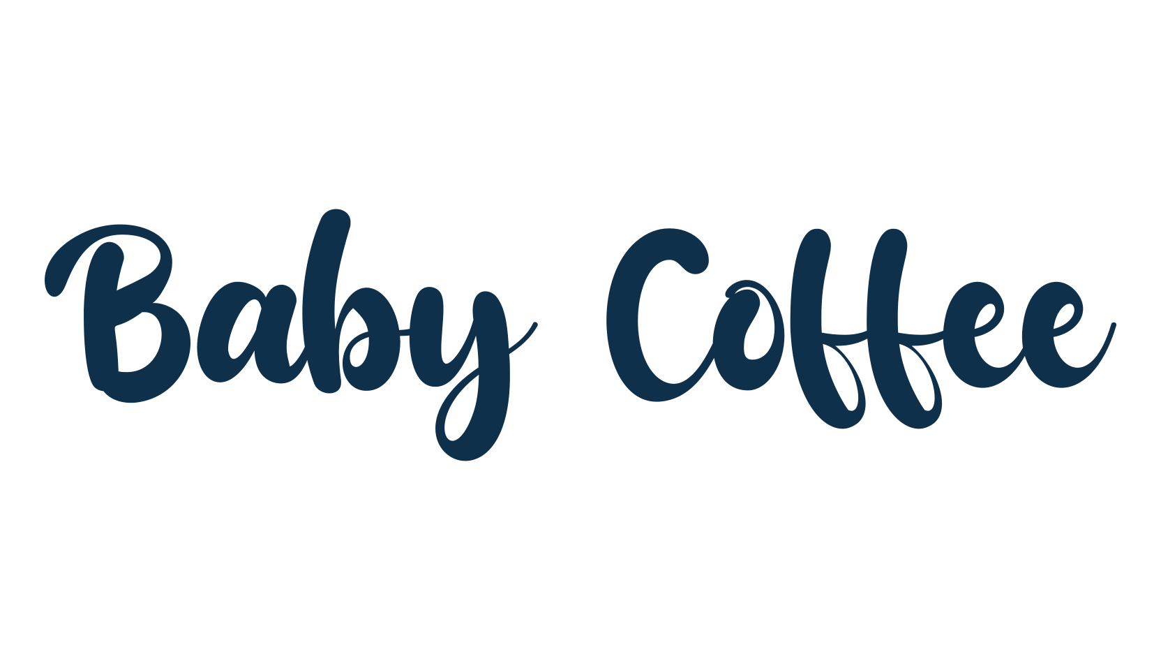 Baby Coffee, various font preview