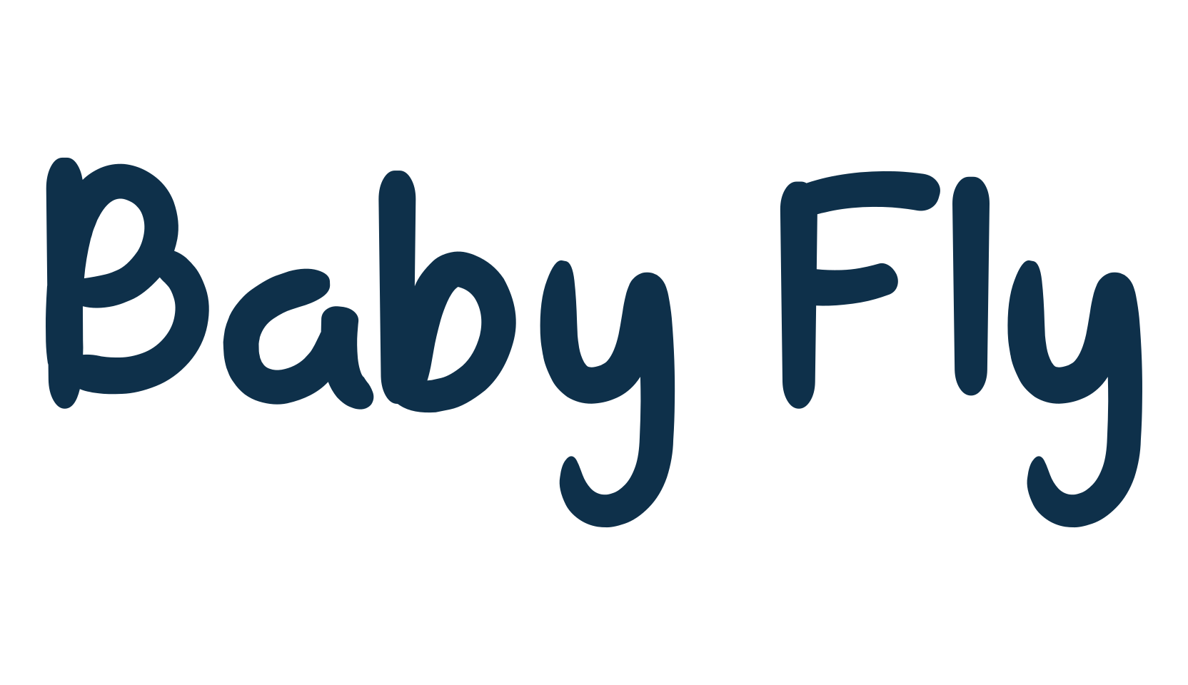 Baby Fly, various font preview