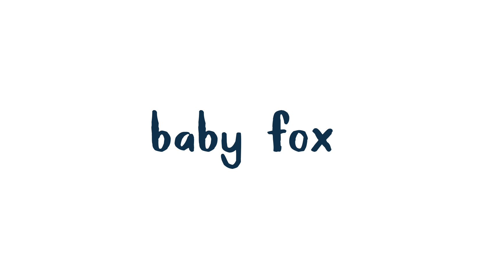 Baby Fox, script handwritten fancy decorative calligraphy font preview