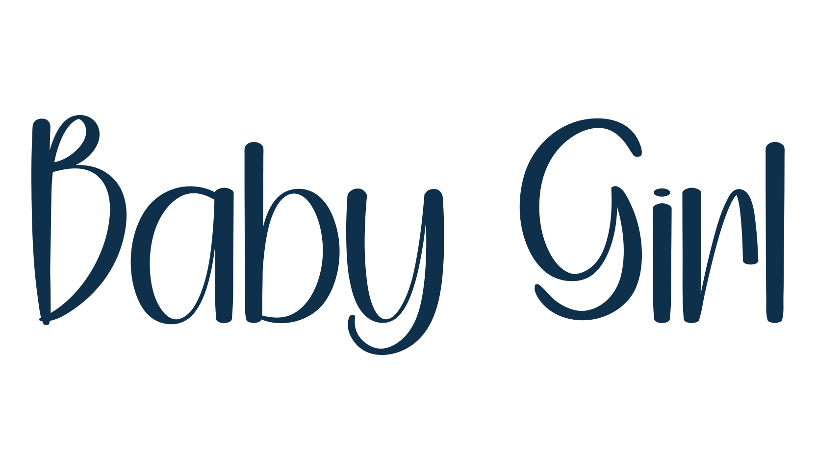 Baby Girl (baby-girl-6), various font preview