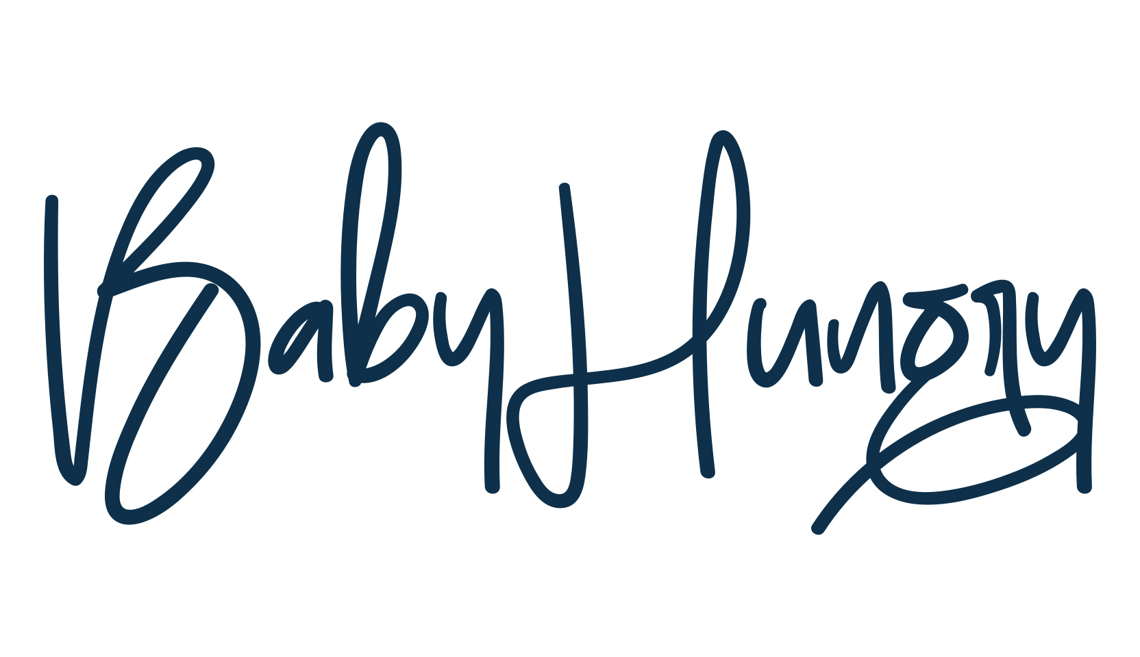 Baby Hungry, script handwritten fancy decorative calligraphy font preview