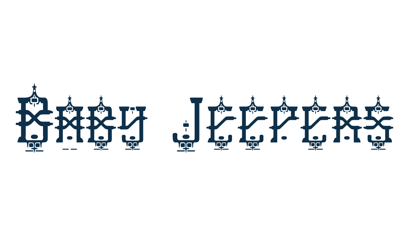 Baby Jeepers, various font preview